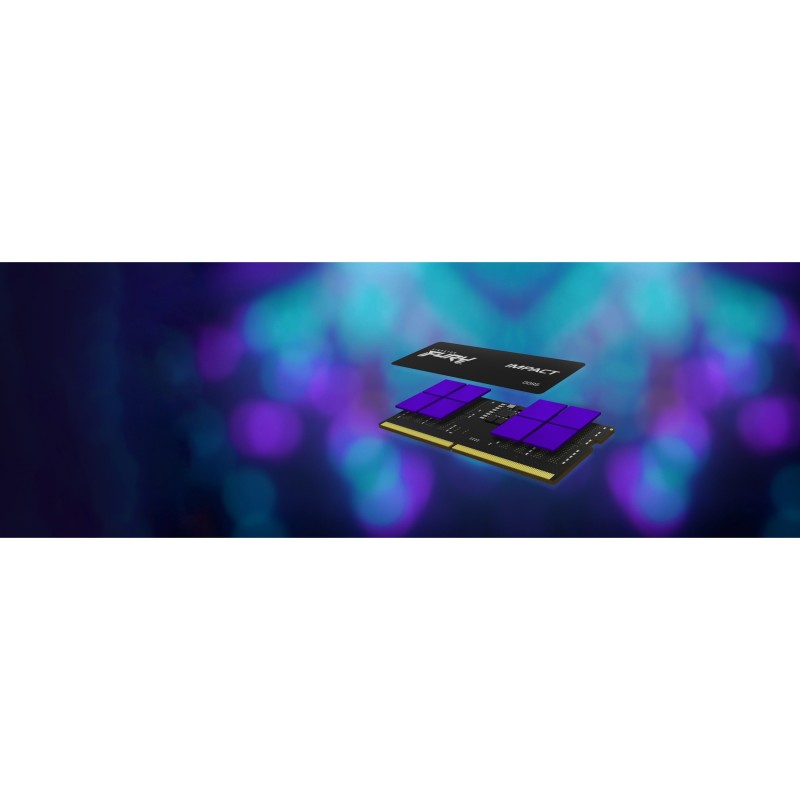 Buy Kingston FURY Impact - DDR5 SO-DIMM 32GB (1x32GB) 5600MT/s CL40 262-pin PnP ... in Cyprus, Nicosia, Limassol, Larnaka, Pafos