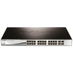 Buy D-Link DGS-1210-28P - Managed L2 PoE+ Switch, 24x Gigabit RJ45 + 4x SFP, 1U ... in Cyprus, Nicosia, Limassol, Larnaka, Pafos