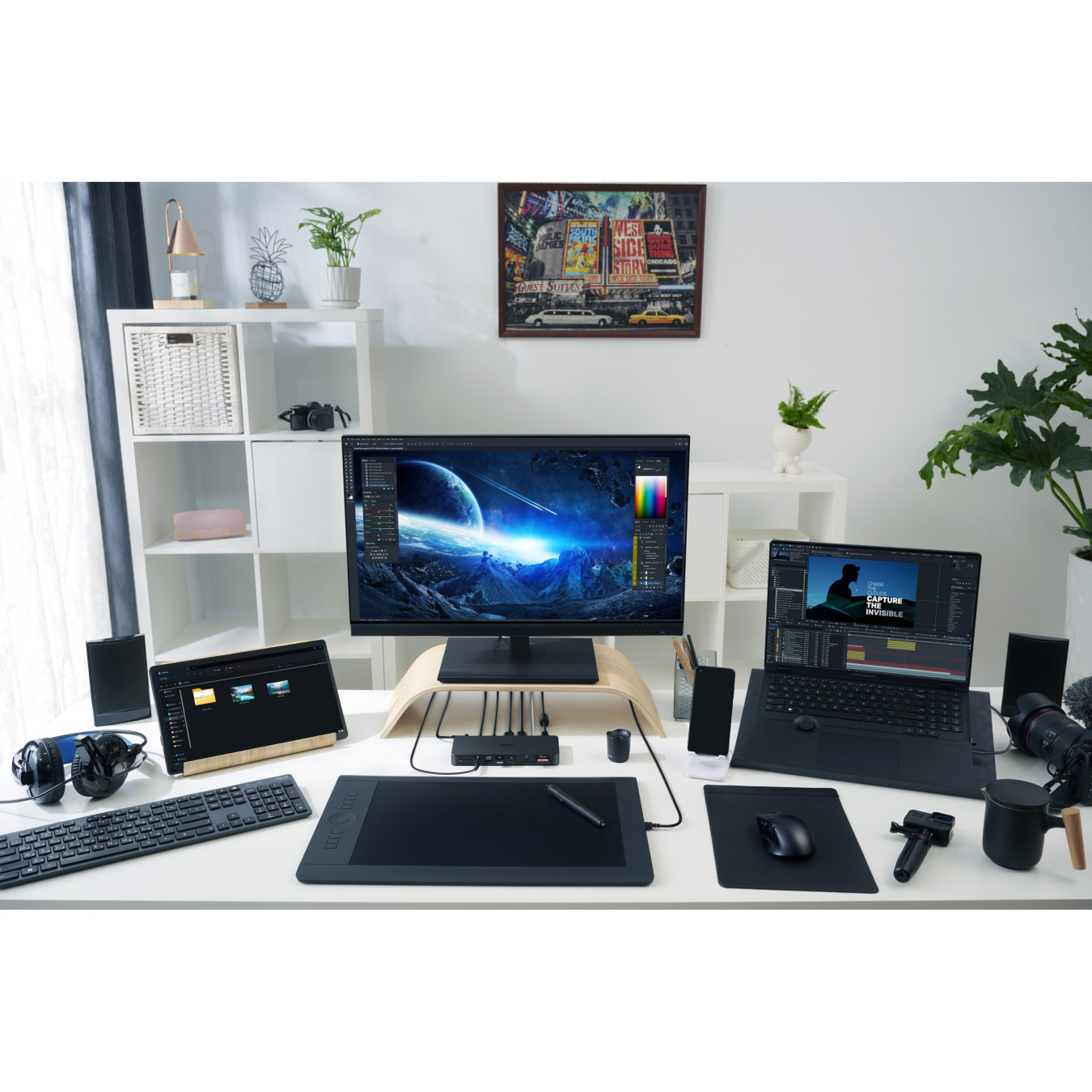 ASUS DC500 Triple 4K USB-C Dock - DC500 - Black, 96W PD, HDMI 2.1, Triple 4K@60Hz, 2.5GbE — Buy in Cyprus with Fast Delivery
