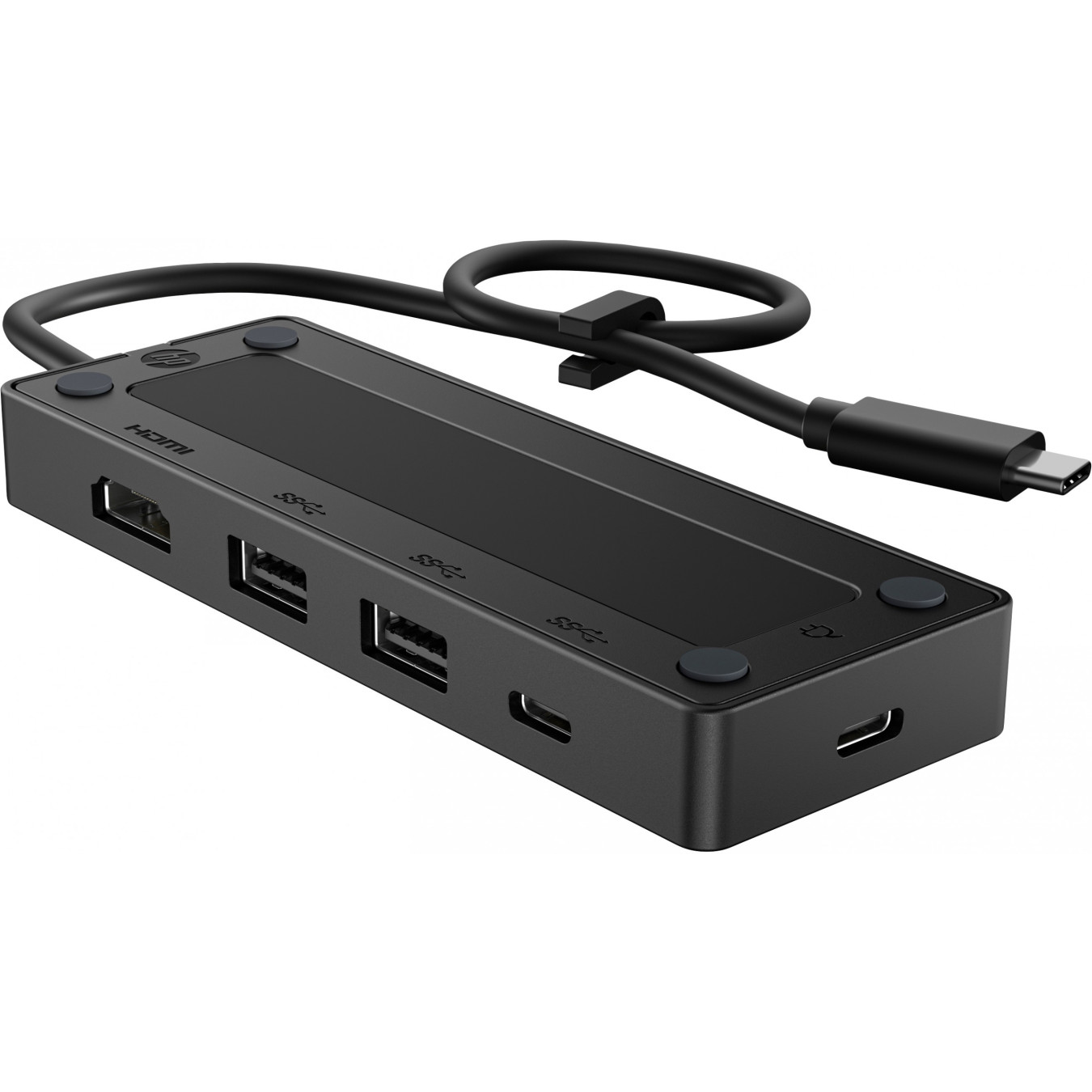HP USB-C Travel Hub G3 - USB 3.2 Gen2, HDMI 2.0 4K@60Hz, 2x USB-A & 2x USB-C, 0.3m Cable — Buy in Cyprus with Fast Delivery