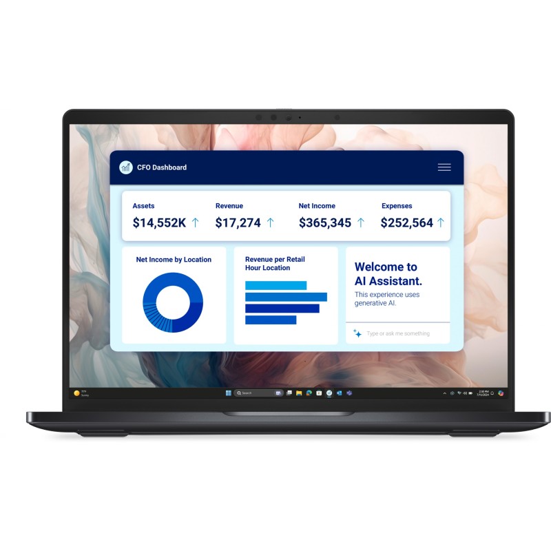 Buy Dell Pro 13 Premium - PA13250 - Grey, 13.3" QHD+ Touch, Intel Core Ultra 7 2... in Cyprus, Nicosia, Limassol, Larnaka, Pafos