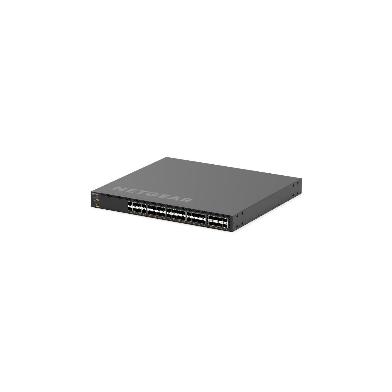 NETGEAR M4350-32F8V - 32x10G SFP+ & 8x25G SFP28 L3 Managed Switch, 1U, 4GB DDR4, ARM Cortex-A57 1.8GHz, Black