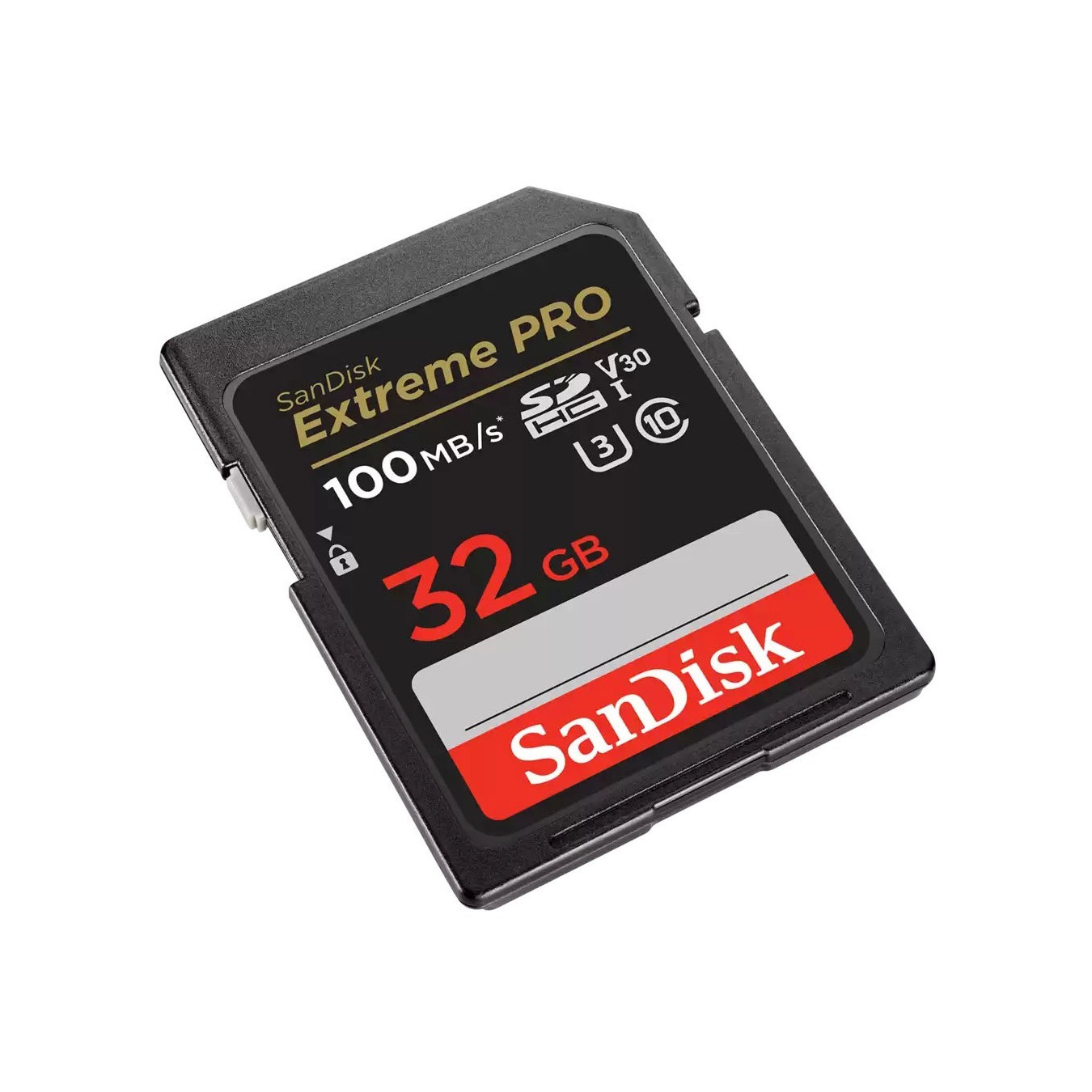 SanDisk Extreme PRO SDHC 32GB - UHS-I U3/V30, 200MB/s Read 90MB/s Write - Black — Buy in Cyprus with Fast Delivery