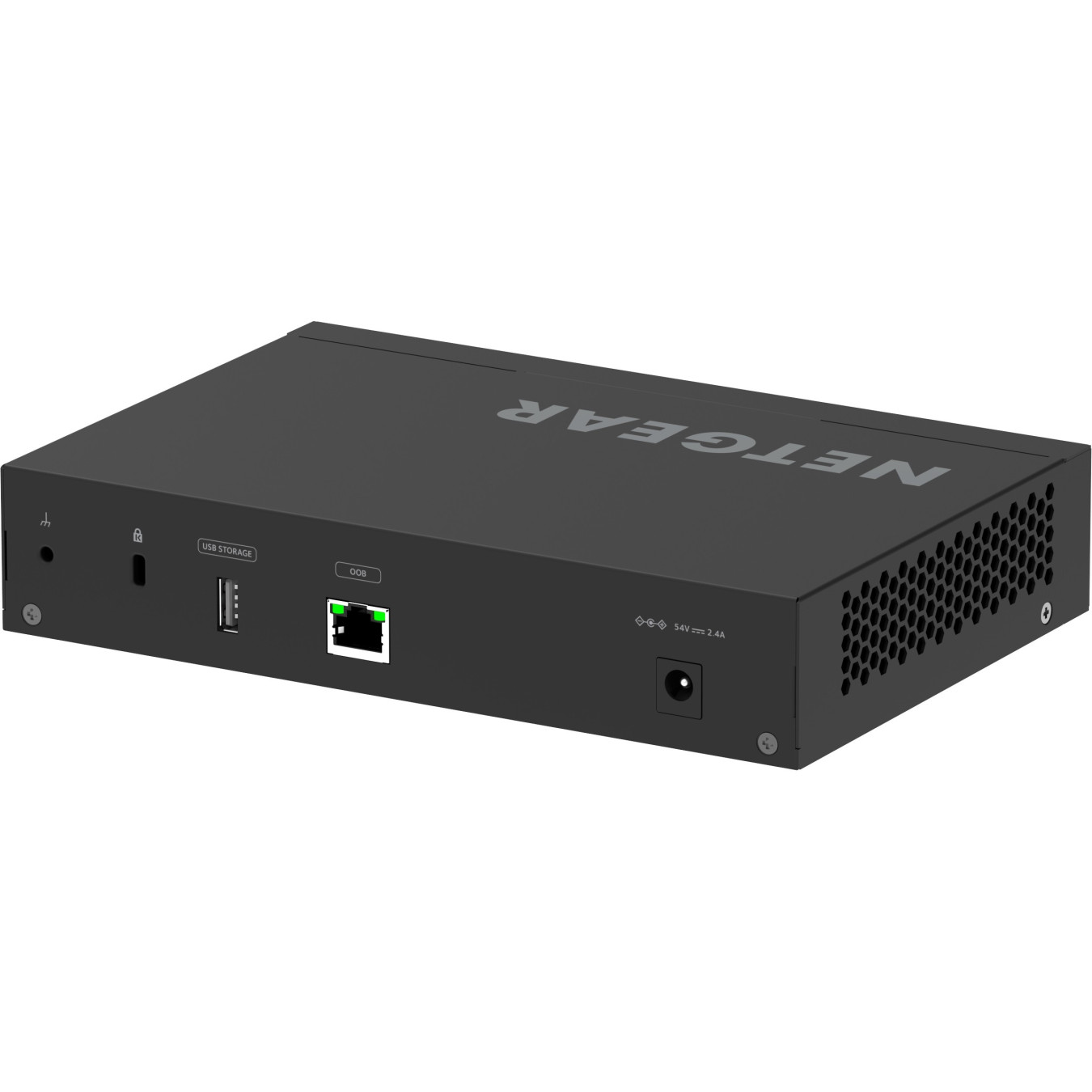 NETGEAR GSM4210PD-100EUS - 8x Gigabit PoE+ (30W) 110W Budget, 1x1G+1xSFP, Managed L2/L3, ARM Cortex-A9 1.25GHz, 2GB, Black