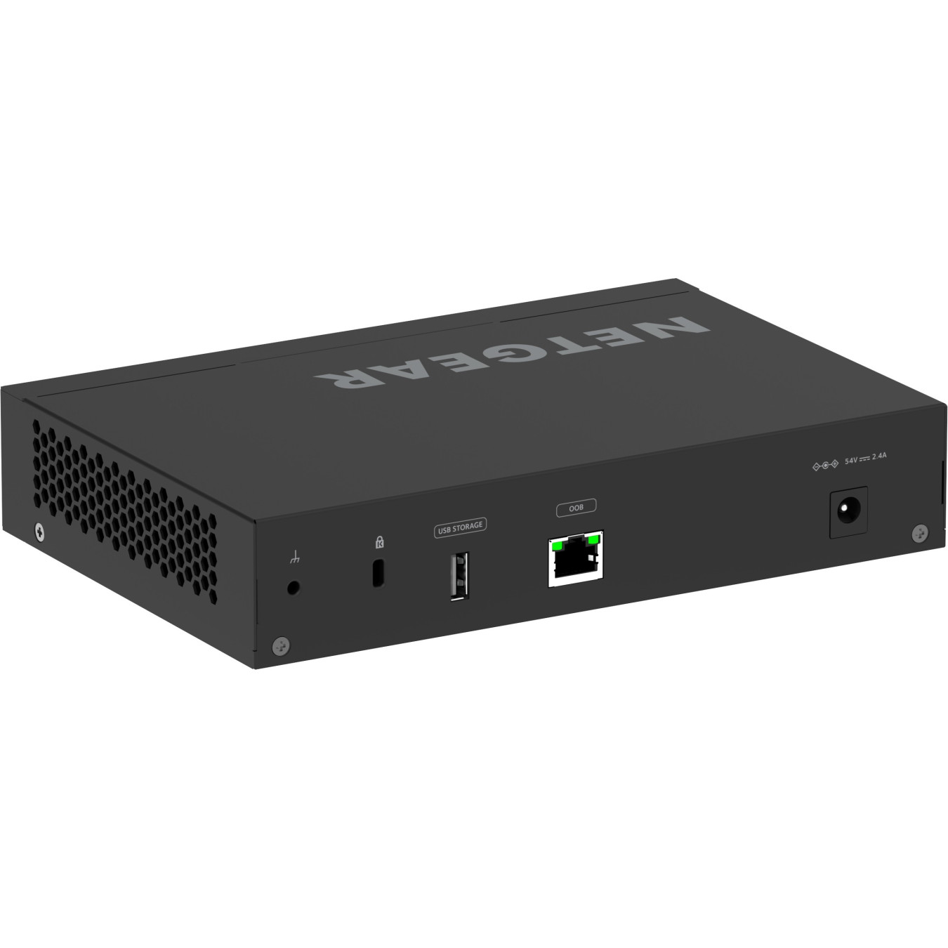 NETGEAR GSM4210PD-100EUS - 8x Gigabit PoE+ (30W) 110W Budget, 1x1G+1xSFP, Managed L2/L3, ARM Cortex-A9 1.25GHz, 2GB, Black