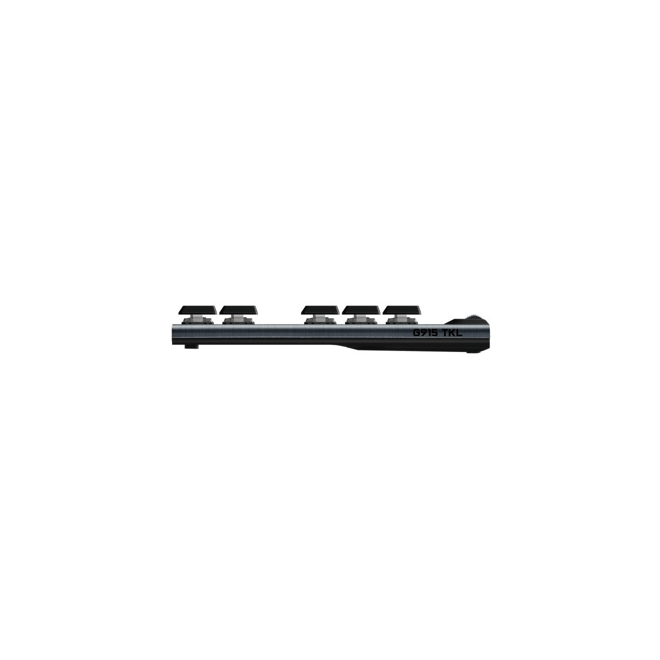 Logitech G915 TKL - LIGHTSPEED Tri-Mode Mechanical Gaming Keyboard - GL Tactile, Carbon, RGB, German QWERTZ