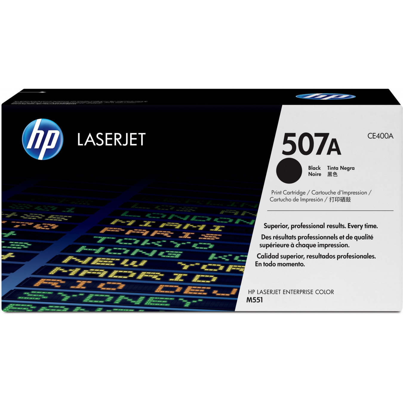 HP 507A CE400A - Original Black Toner Cartridge, Standard Yield 5,500 Pages - 1 Pack — Buy in Cyprus with Fast Delivery
