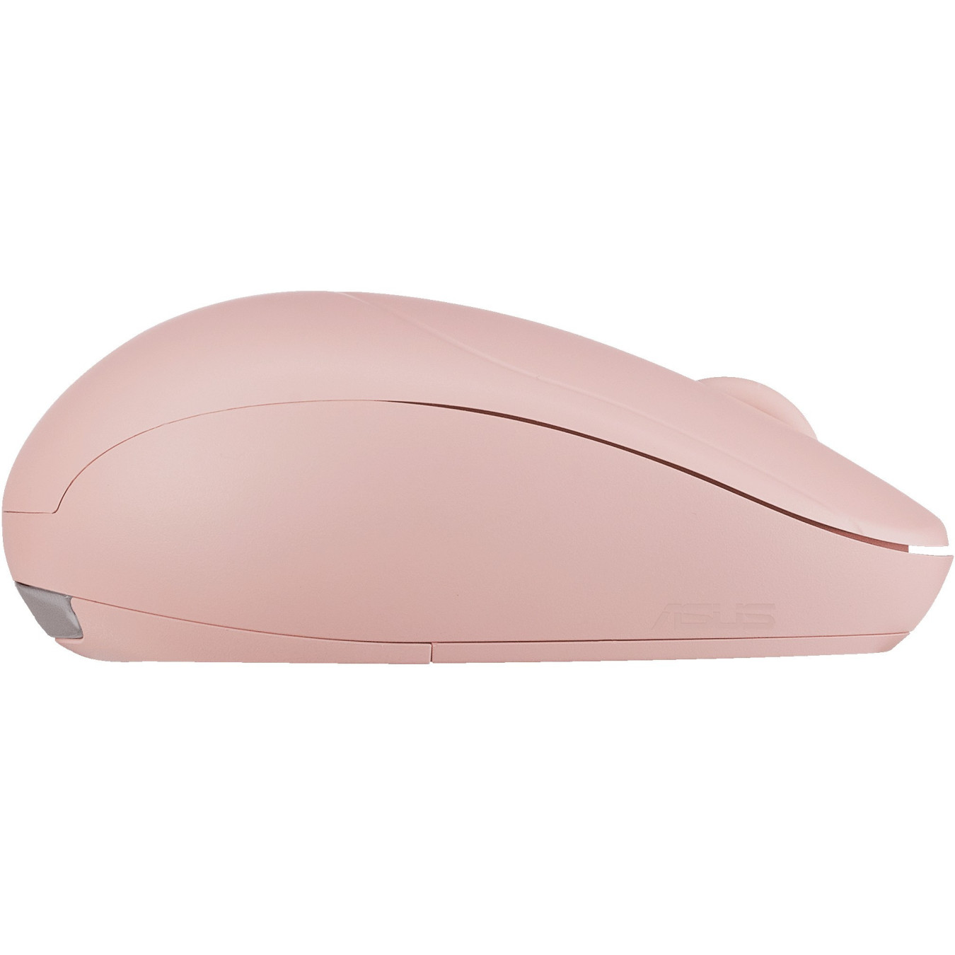 ASUS MD101 - Ambidextrous Wireless Mouse (Pink) - RF 2.4GHz & Bluetooth 5.3, 2400 DPI, AA Battery