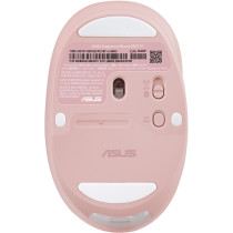 ASUS MD101 - Ambidextrous Wireless Mouse (Pink) - RF 2.4GHz & Bluetooth 5.3, 2400 DPI, AA Battery