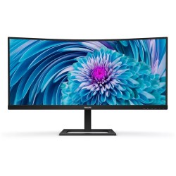 Buy Philips 346E2CUAE - 34in UWQHD Curved VA Monitor (3440x1440) 100Hz, USB-C PD... in Cyprus, Nicosia, Limassol, Larnaka, Pafos