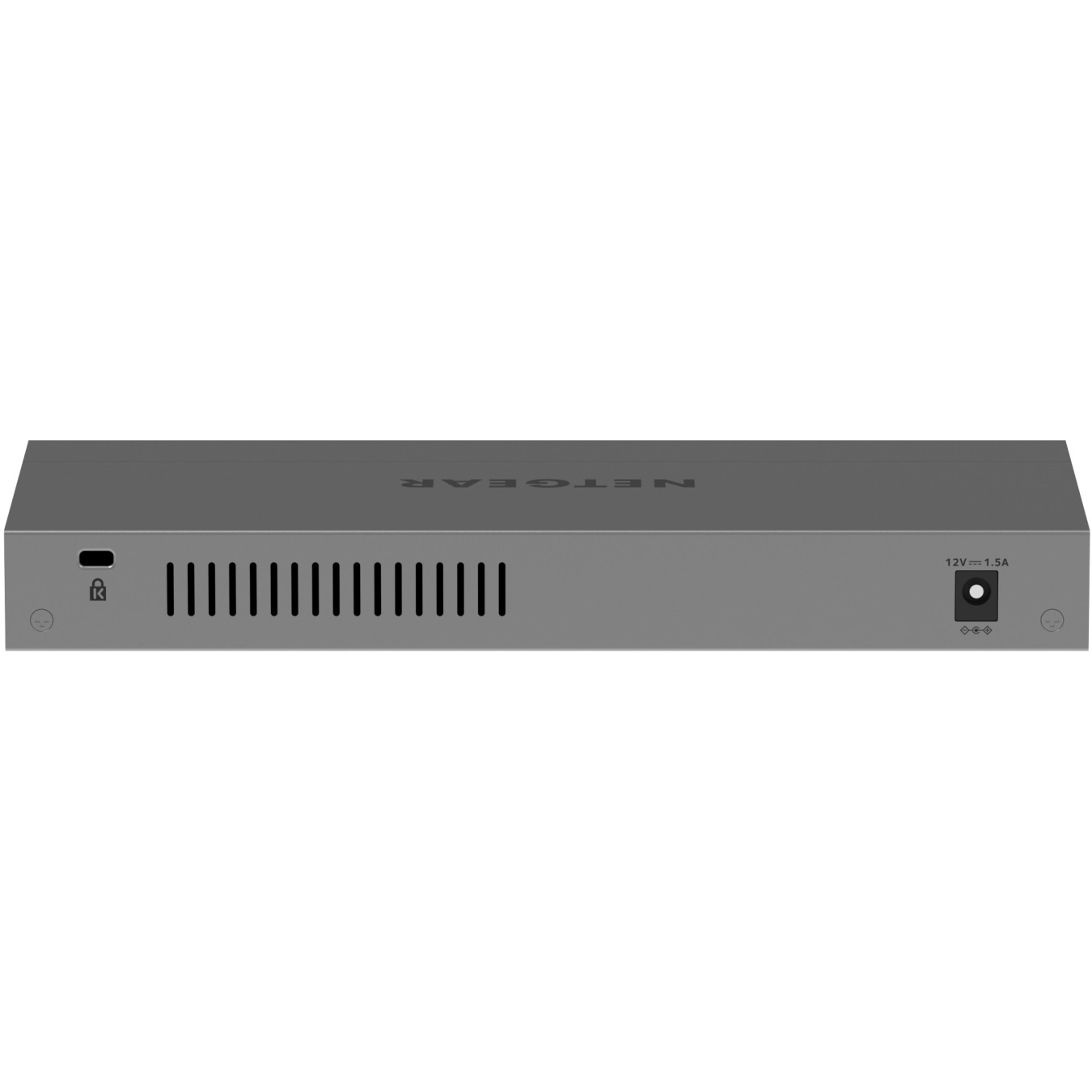NETGEAR GS108MX - 8x Gigabit + 1x 10G Copper Unmanaged Switch - Metal, Fanless, Rackmount Capable
