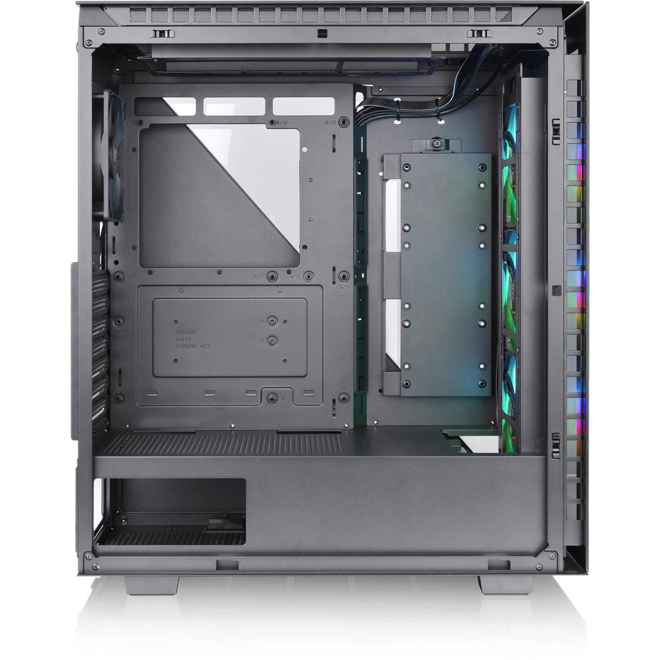Thermaltake Divider 500 TG ARGB - Black Mid-Tower Case, ATX/mATX/Mini-ITX, 390mm GPU — Buy in Cyprus with Fast Delivery