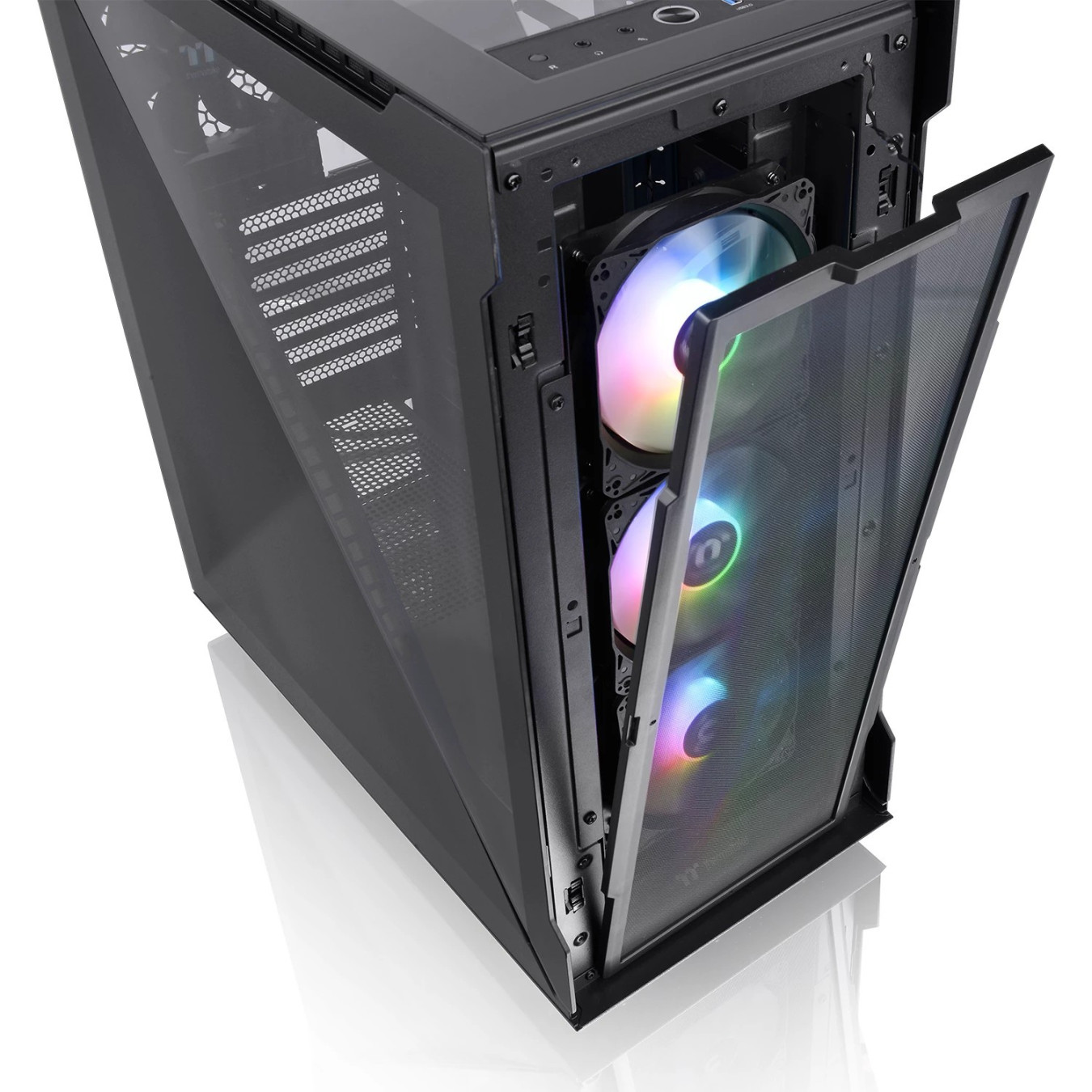 Thermaltake Divider 500 TG ARGB - Black Mid-Tower Case, ATX/mATX/Mini-ITX, 390mm GPU — Buy in Cyprus with Fast Delivery