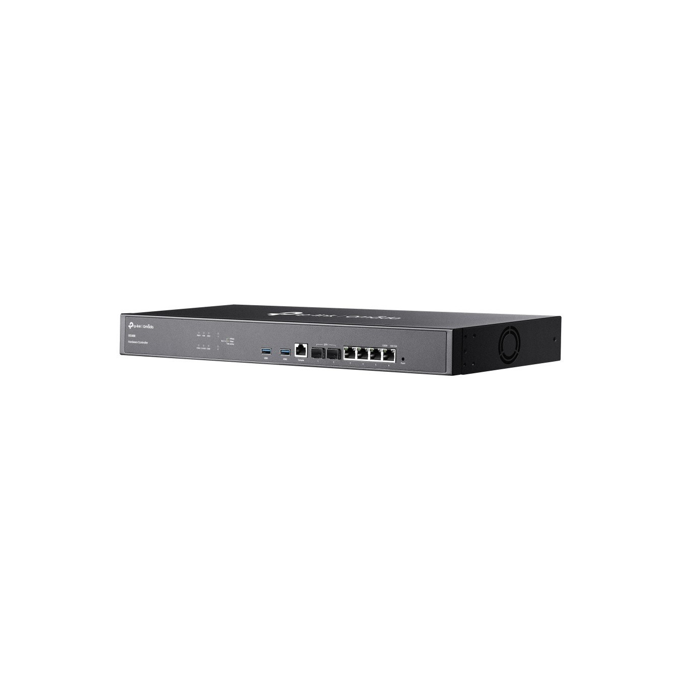 TP-Link Omada Controller - OC400 - Grey, 8 MB DDR4, 32 GB SSD, 4 MB flash, 4x RJ45, 2x SFP+, 2x USB 3.2 Gen1