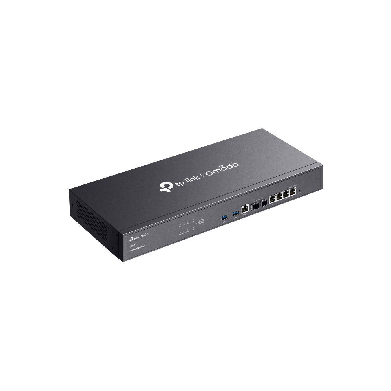TP-Link Omada Controller - OC400 - Grey, 8 MB DDR4, 32 GB SSD, 4 MB flash, 4x RJ45, 2x SFP+, 2x USB 3.2 Gen1