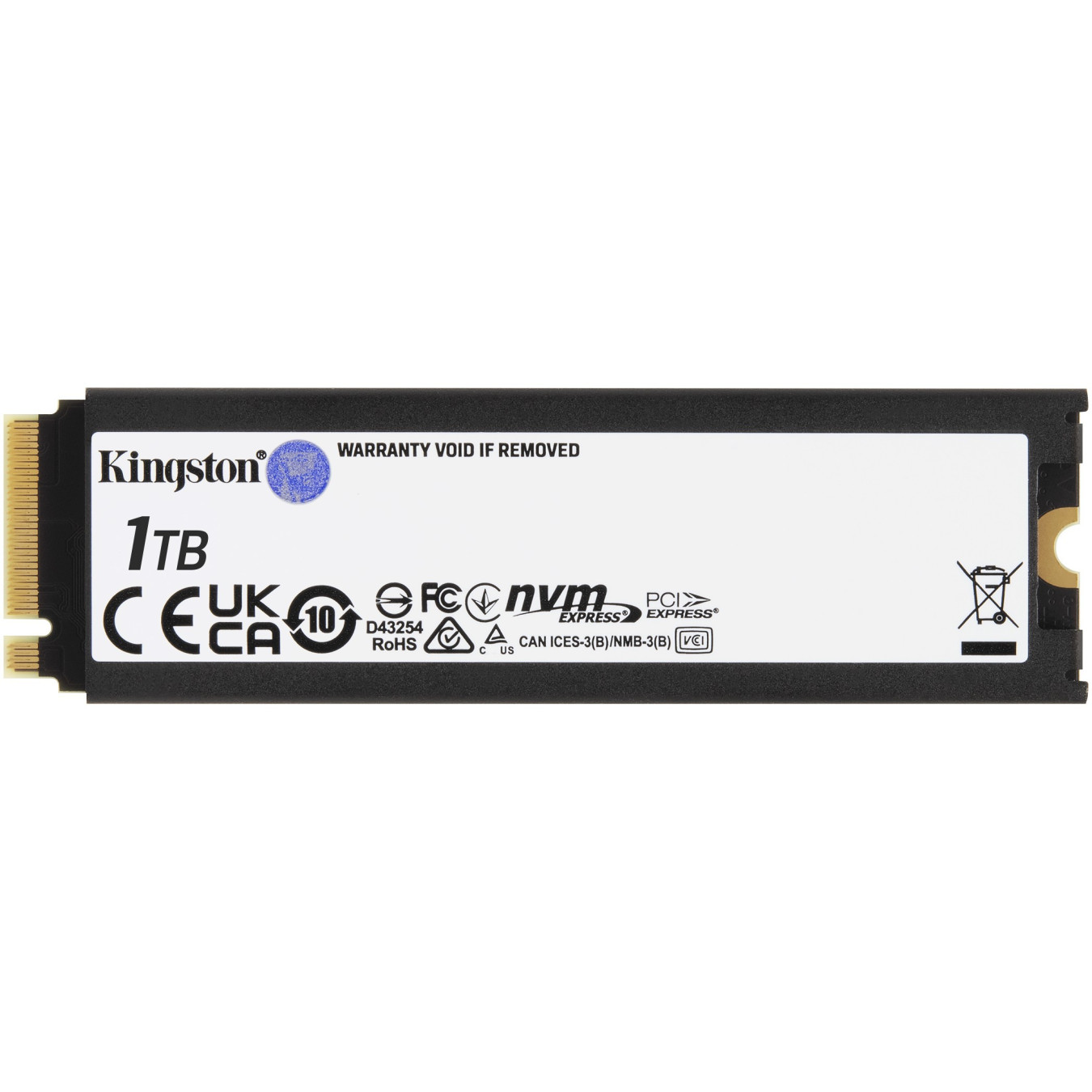Kingston Renegade M.2 2280 NVMe PCIe 4.0 SSD - 1TB, Heatsink, 3D TLC (Phison E18) — Buy in Cyprus with Fast Delivery