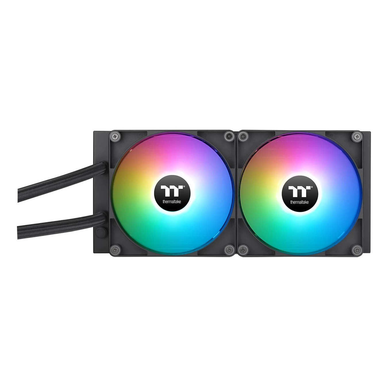 Thermaltake TH280 V2 Ultra ARGB Sync AIO Liquid CPU Cooler - 280mm Radiator, 2x140mm ARGB Fans, Black