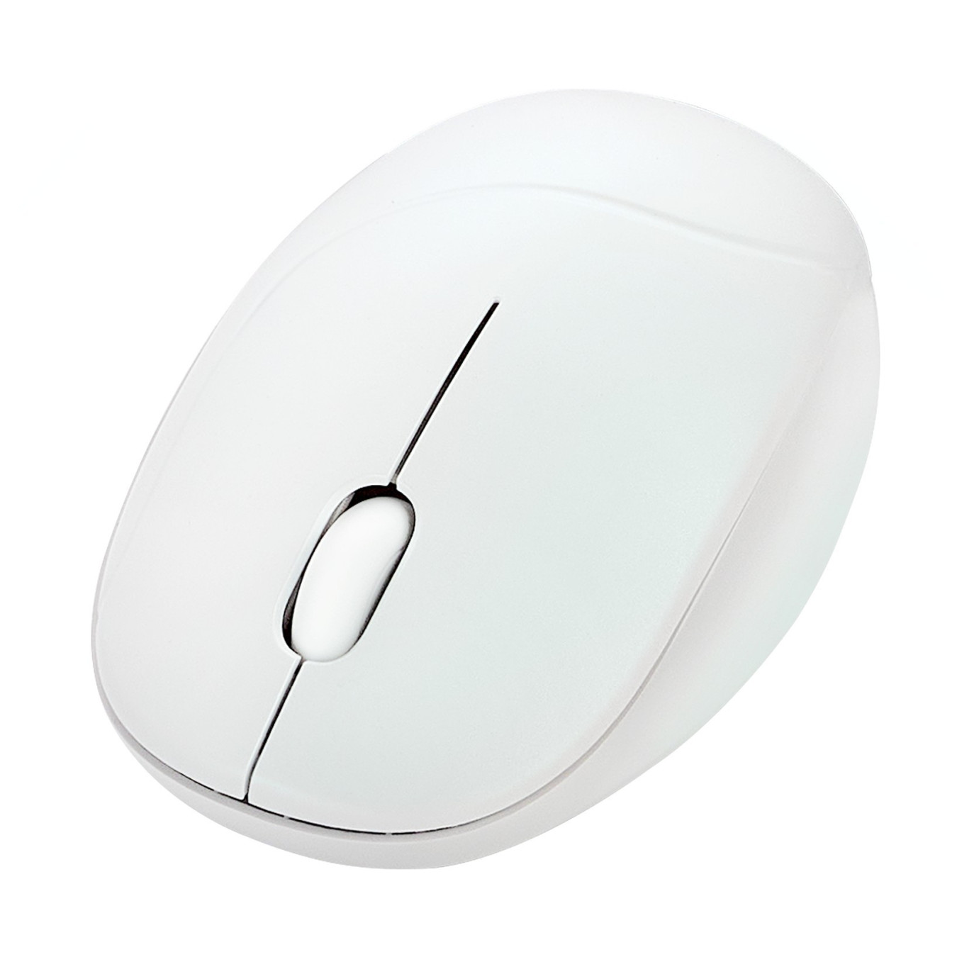 ASUS MD101 - Ambidextrous Wireless Mouse (White) - RF 2.4GHz + Bluetooth 5.3, 2400 DPI, AA Battery