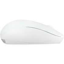 ASUS MD101 - Ambidextrous Wireless Mouse (White) - RF 2.4GHz + Bluetooth 5.3, 2400 DPI, AA Battery