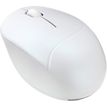 ASUS MD101 - Ambidextrous Wireless Mouse (White) - RF 2.4GHz + Bluetooth 5.3, 2400 DPI, AA Battery