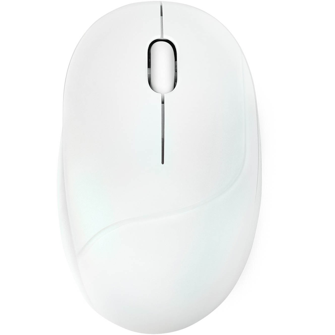 ASUS MD101 - Ambidextrous Wireless Mouse (White) - RF 2.4GHz + Bluetooth 5.3, 2400 DPI, AA Battery
