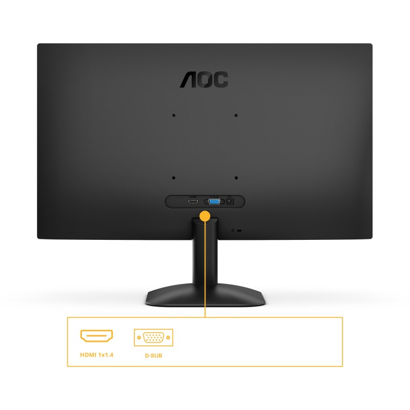 Buy AOC 24B31H - 23.8-inch IPS Full HD Monitor, 1920x1080, 120Hz, HDMI 1.4 + VGA... in Cyprus, Nicosia, Limassol, Larnaka, Pafos