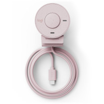 Logitech BRIO 300 - Rose - 1080p Webcam with USB-C, Built-in Microphone — Buy in Cyprus with Fast Delivery