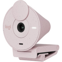 Logitech BRIO 300 - Rose - 1080p Webcam with USB-C, Built-in Microphone — Buy in Cyprus with Fast Delivery
