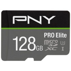 Buy PNY Pro Elite microSDXC Card - Pro Elite - 128GB, UHS-I U3 (Class 10), Black... in Cyprus, Nicosia, Limassol, Larnaka, Pafos