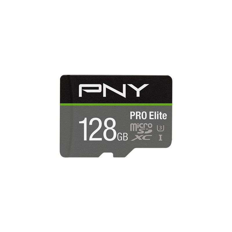 Buy PNY Pro Elite microSDXC Card - Pro Elite - 128GB, UHS-I U3 (Class 10), Black... in Cyprus, Nicosia, Limassol, Larnaka, Pafos