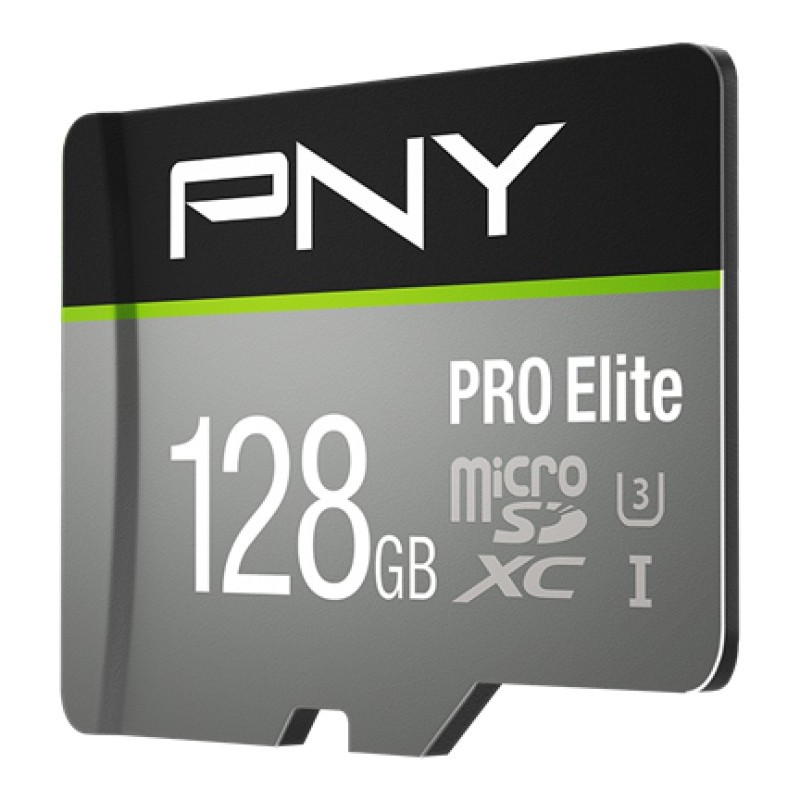 Buy PNY Pro Elite microSDXC Card - Pro Elite - 128GB, UHS-I U3 (Class 10), Black... in Cyprus, Nicosia, Limassol, Larnaka, Pafos