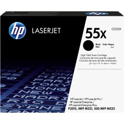 Buy HP Original LaserJet Toner Cartridge - CE255X - Black, High Yield 12,500 pag... in Cyprus, Nicosia, Limassol, Larnaka, Pafos