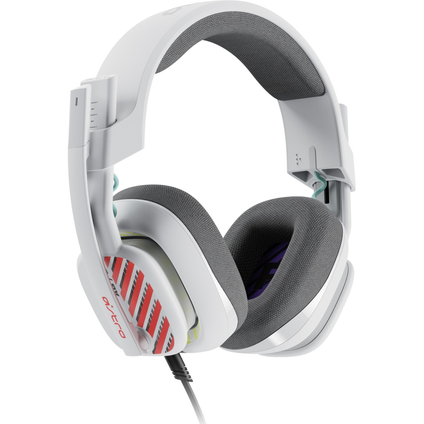 ASTRO A10 Gen 2 Wired Gaming Headset - White - 3.5mm Jack, Closed-Back, Boom Mic, Multi-Platform