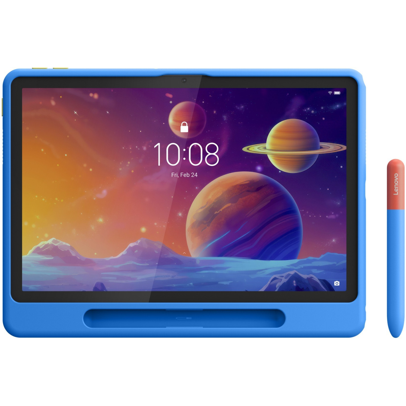 LENOVO Play Suite Silicone Case - ZG38C07051 - Blue Protective Cover for Lenovo Tab — Buy in Cyprus with Fast Delivery