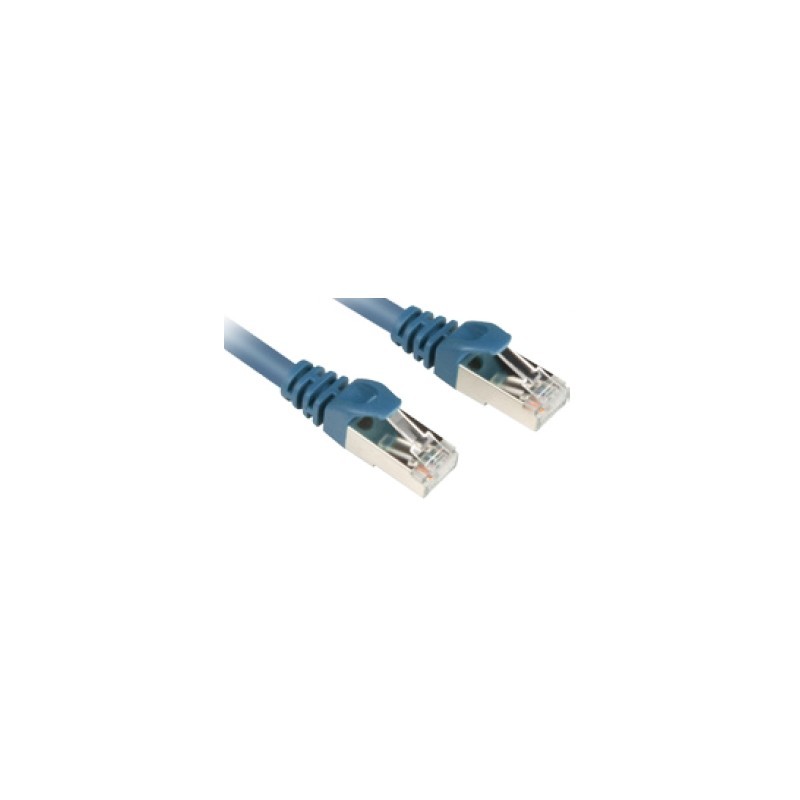 Buy Sharkoon RJ45 Ethernet Cable - Cat6 S/FTP (S-STP) - 1.5m, Blue, Gold-Plated ... in Cyprus, Nicosia, Limassol, Larnaka, Pafos