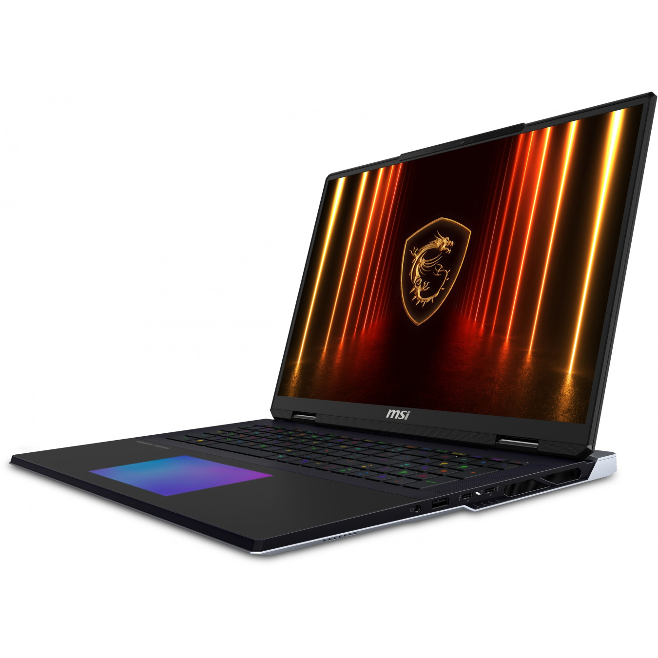 MSI Titan 18 HX - A2XWJG-656 - Core Black, Intel Core Ultra 9 5.5GHz, 64GB DDR5, RTX 5090 24GB, 6TB SSD, 18-inch Mini-LED