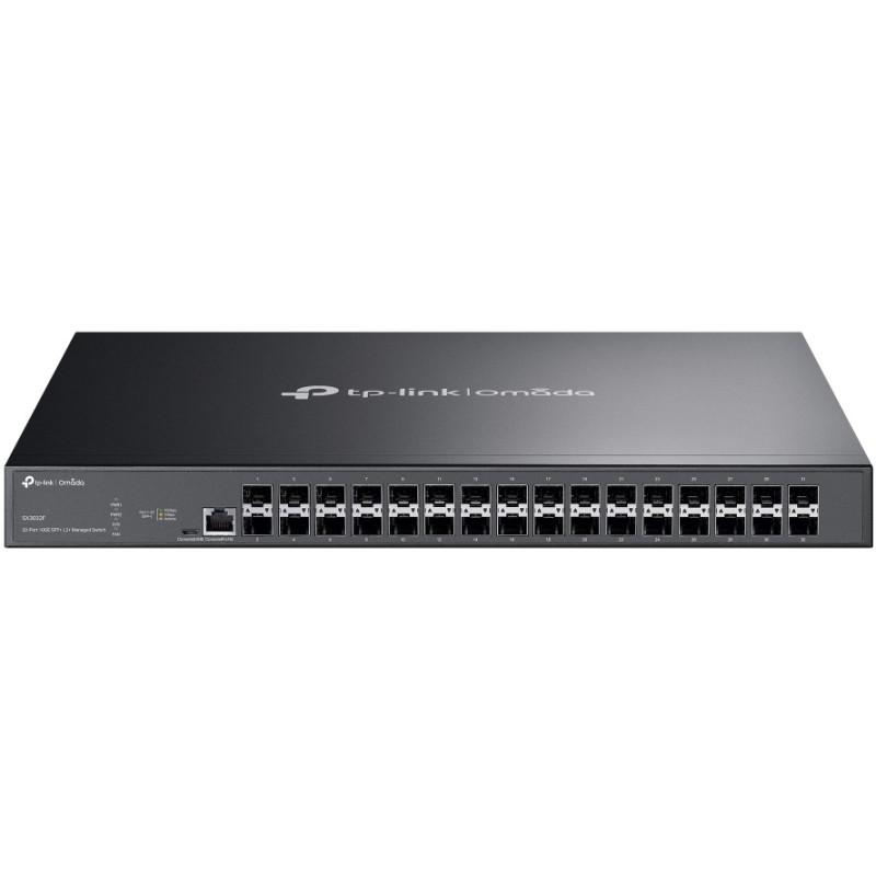 Buy TP-Link Omada SX3032F - 32-Port 10G SFP+ L2+ Managed Rackmount Switch, Black in Cyprus, Nicosia, Limassol, Larnaka, Pafos