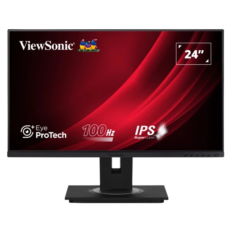 Buy ViewSonic VG2448A-2 - 23.8" IPS Full HD Monitor - Black, 1920x1080, 100Hz, H... in Cyprus, Nicosia, Limassol, Larnaka, Pafos