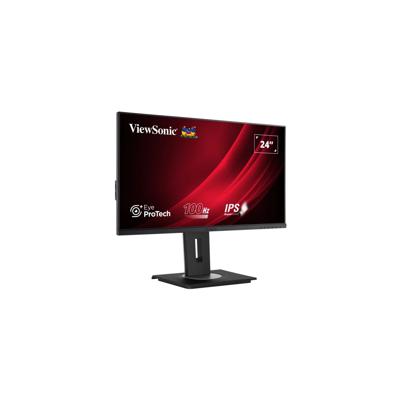 ViewSonic VG2448A-2 - 23.8" IPS Full HD Monitor - Black, 1920x1080, 100Hz, HDMI & DisplayPort, USB 3.2 Hub