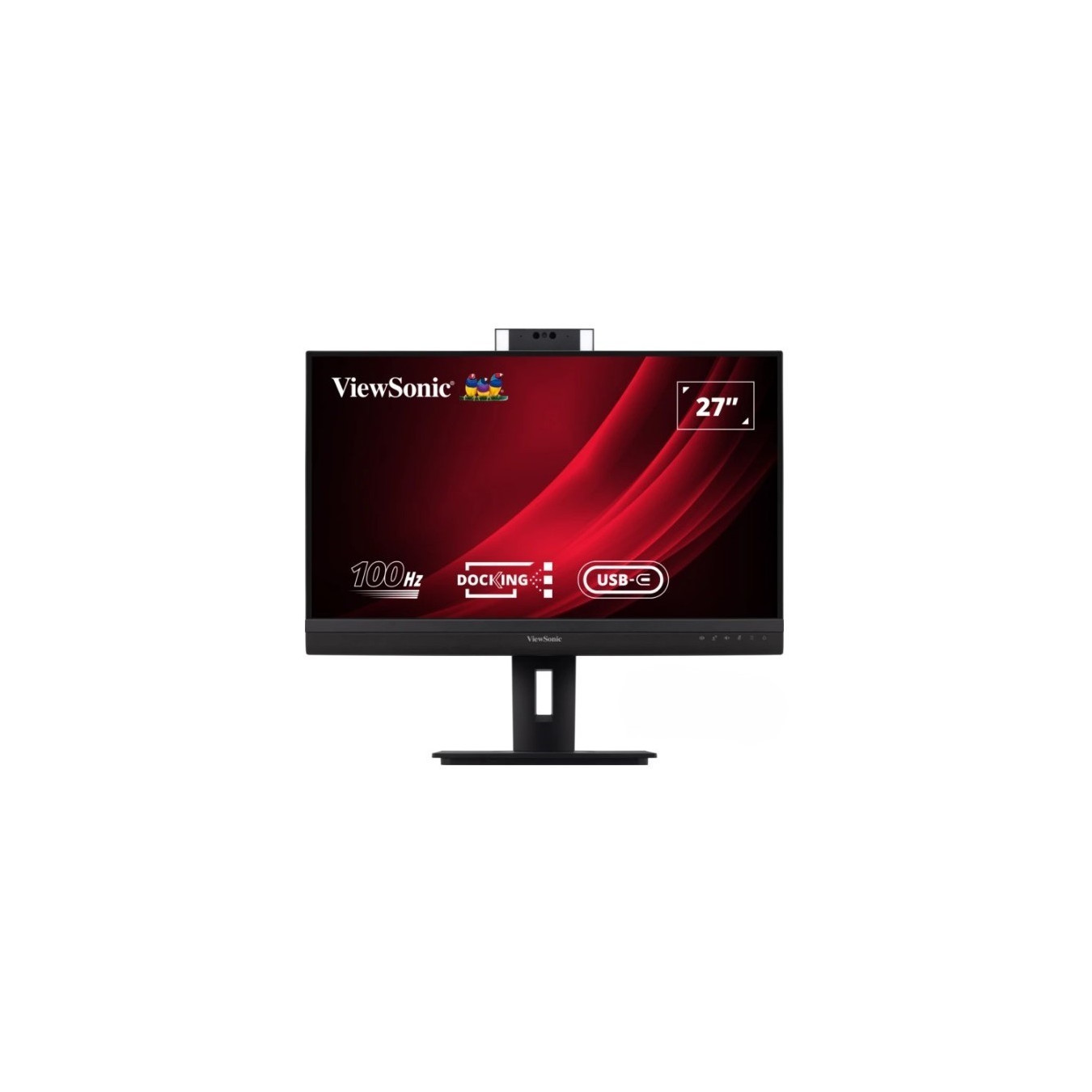 ViewSonic VG2757V-2K - 27-inch QHD IPS Monitor - Black, 2560x1440, 100Hz, USB-C & HDMI 2.0, DisplayPort