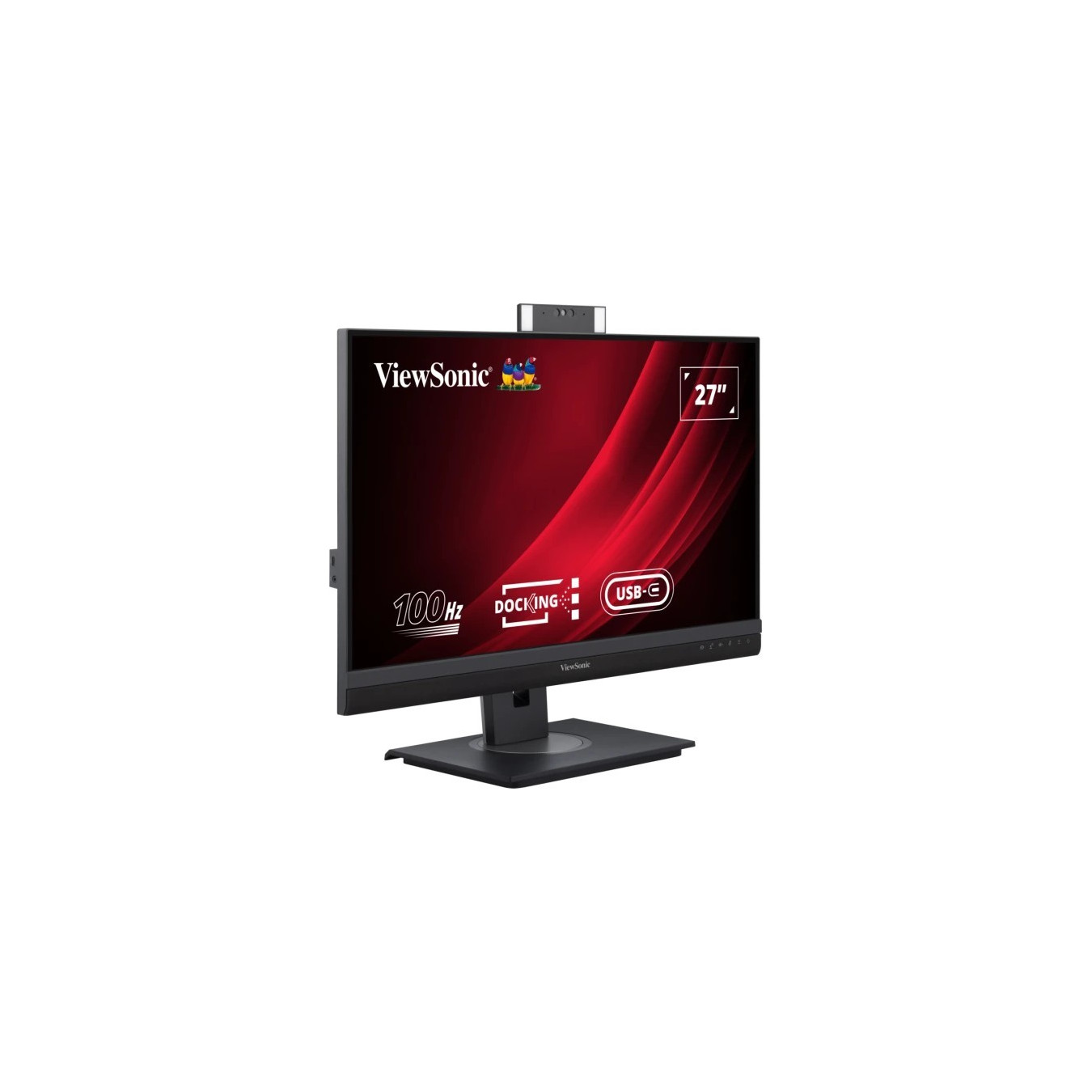 ViewSonic VG2757V-2K - 27-inch QHD IPS Monitor - Black, 2560x1440, 100Hz, USB-C & HDMI 2.0, DisplayPort