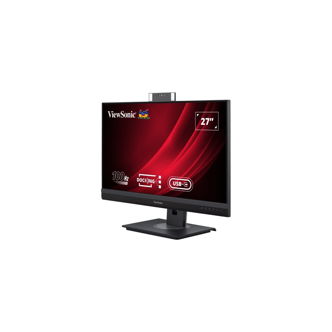 ViewSonic VG2757V-2K - 27-inch QHD IPS Monitor - Black, 2560x1440, 100Hz, USB-C & HDMI 2.0, DisplayPort