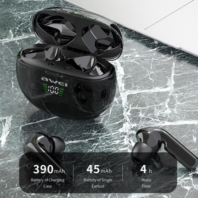 Bluetooth TWS Earbuds Awei T15P -  Official distributor b2b Armenius Store