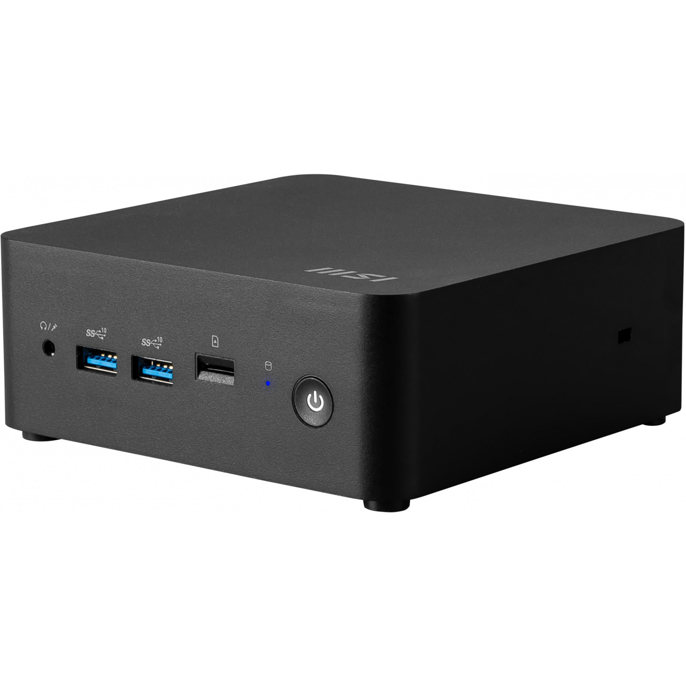 MSI Cubi NUC 1MG-007BDE - Intel Core i7-150U (up to 5.4GHz) - Black, DDR5 SO-DIMM up to 64GB, M.2 NVMe, Wi-Fi 6E
