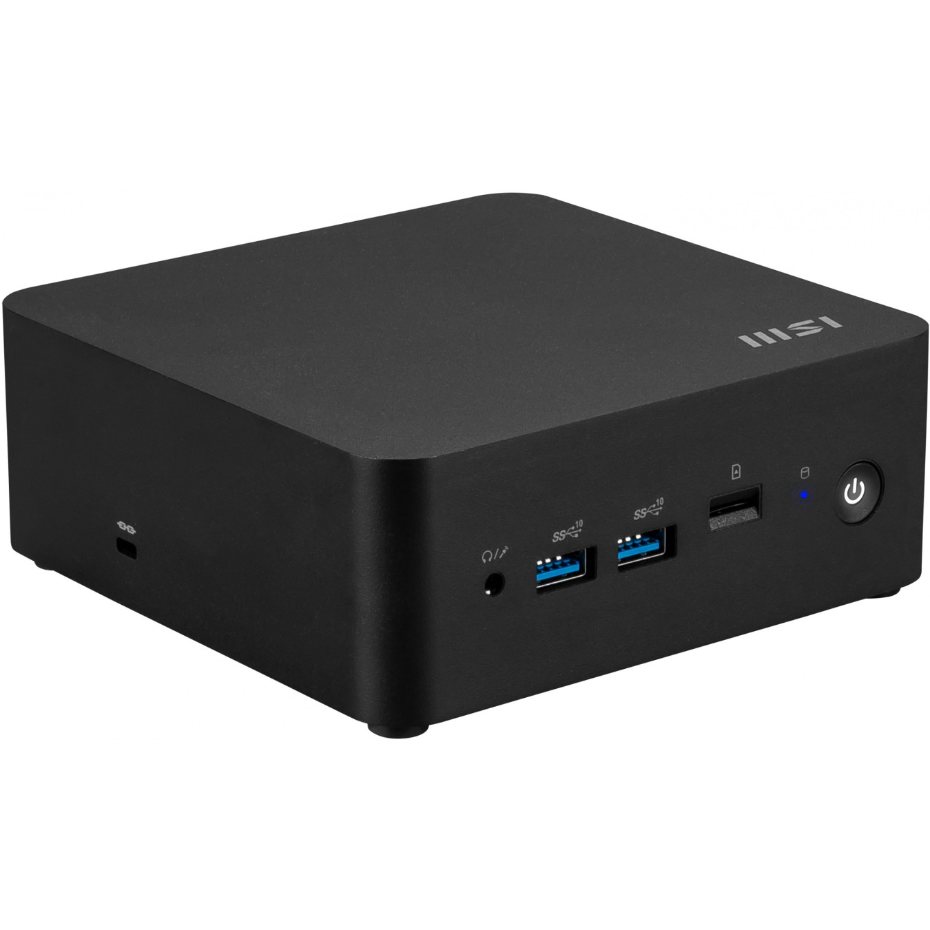 MSI Cubi NUC 1MG-007BDE - Intel Core i7-150U (up to 5.4GHz) - Black, DDR5 SO-DIMM up to 64GB, M.2 NVMe, Wi-Fi 6E