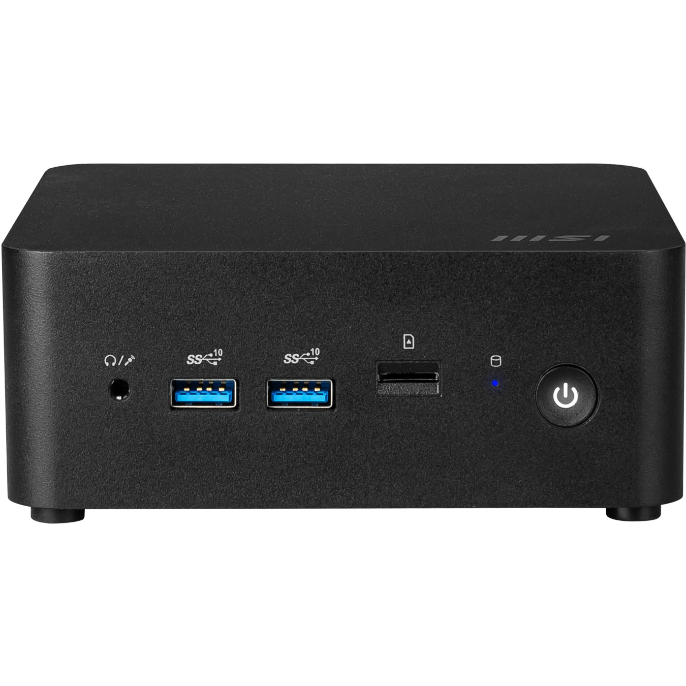 MSI Cubi NUC 1MG-007BDE - Intel Core i7-150U (up to 5.4GHz) - Black, DDR5 SO-DIMM up to 64GB, M.2 NVMe, Wi-Fi 6E