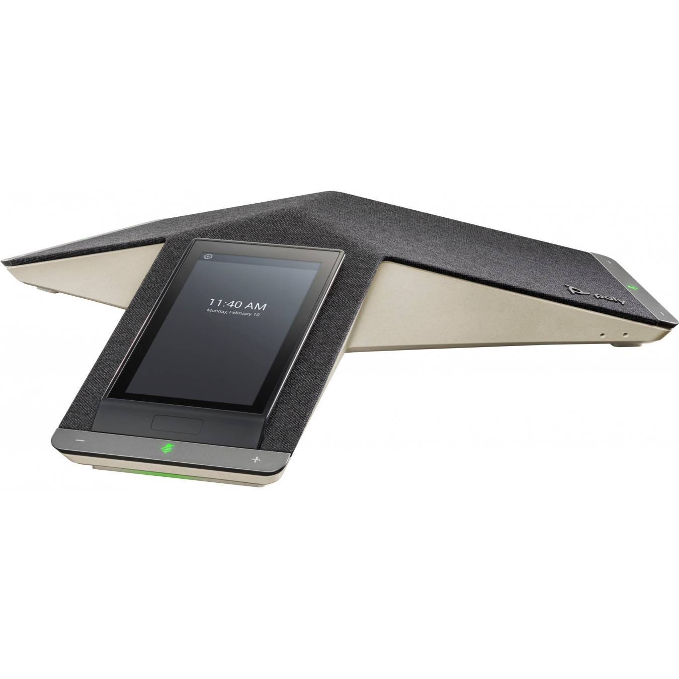 Poly Trio C60 - Teams IP Conference Phone - Black, 5" LCD, Gigabit Ethernet, Dual-Band Wi-Fi, Bluetooth 4.2 (no power adapter)