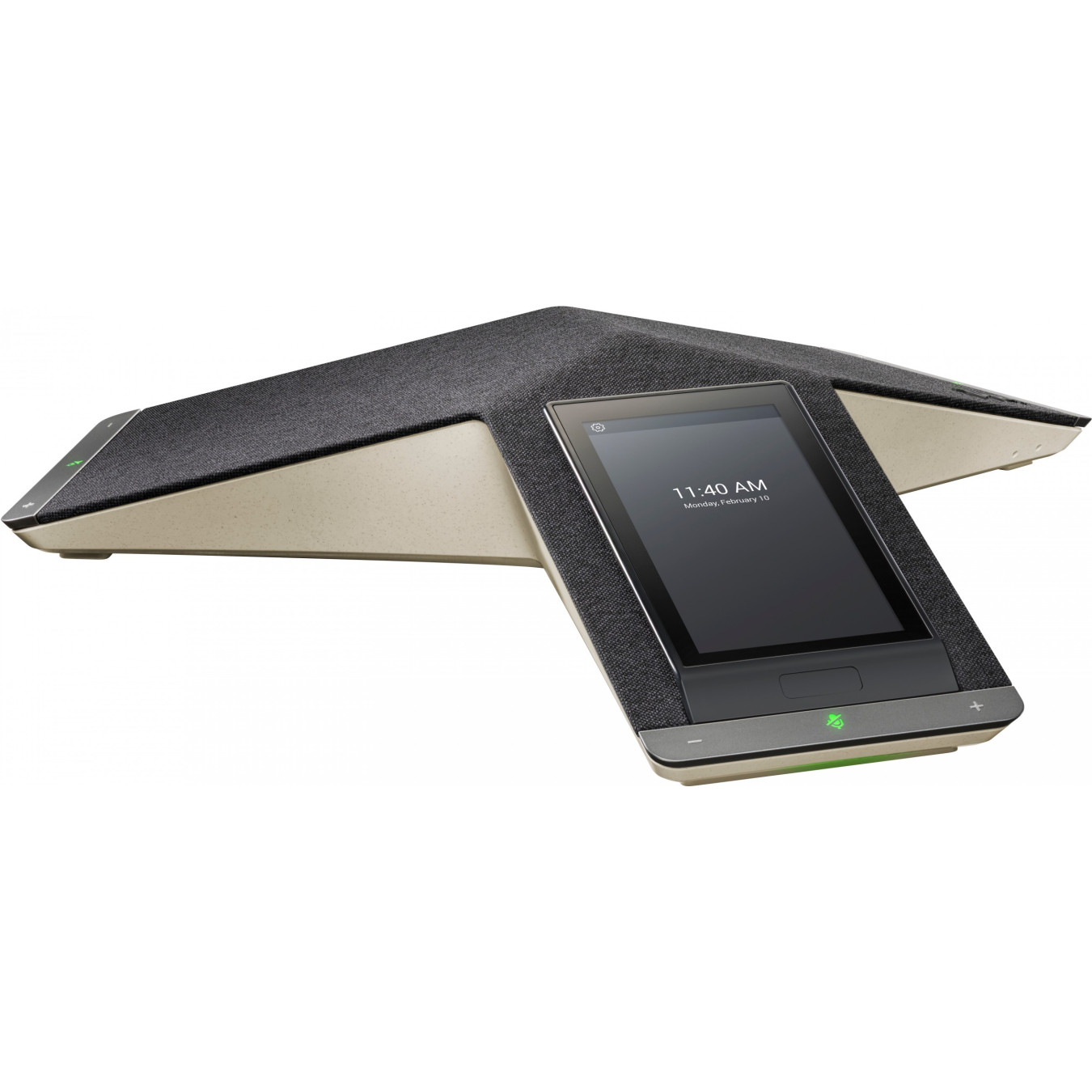 Poly Trio C60 - Teams IP Conference Phone - Black, 5" LCD, Gigabit Ethernet, Dual-Band Wi-Fi, Bluetooth 4.2 (no power adapter)