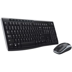 Buy Logitech Wireless Desktop MK270 - 2.4GHz Wireless Combo, Black, Full-size QW... in Cyprus, Nicosia, Limassol, Larnaka, Pafos