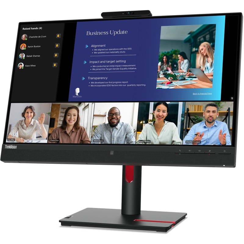 Buy Lenovo ThinkVision T24v-30 - 23.8in FHD (1920x1080) IPS 75Hz Monitor, 4ms, W... in Cyprus, Nicosia, Limassol, Larnaka, Pafos